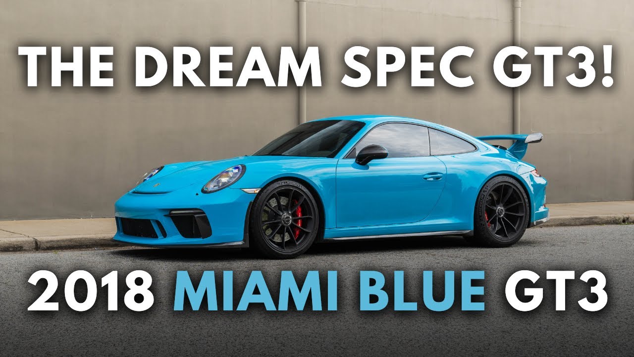 The DREAM 2018 Miami Blue GT3! - Walkaround