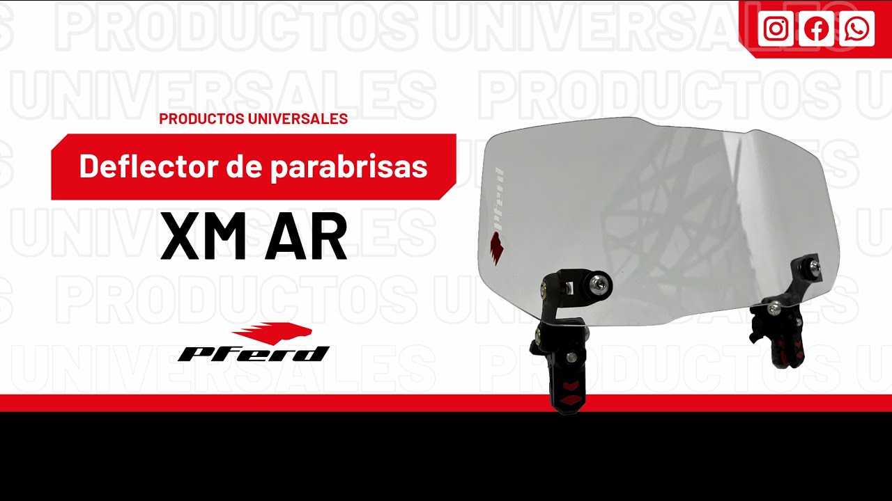 ARMADO DEFLECTOR DE PARABRISAS XM - PFERD®
