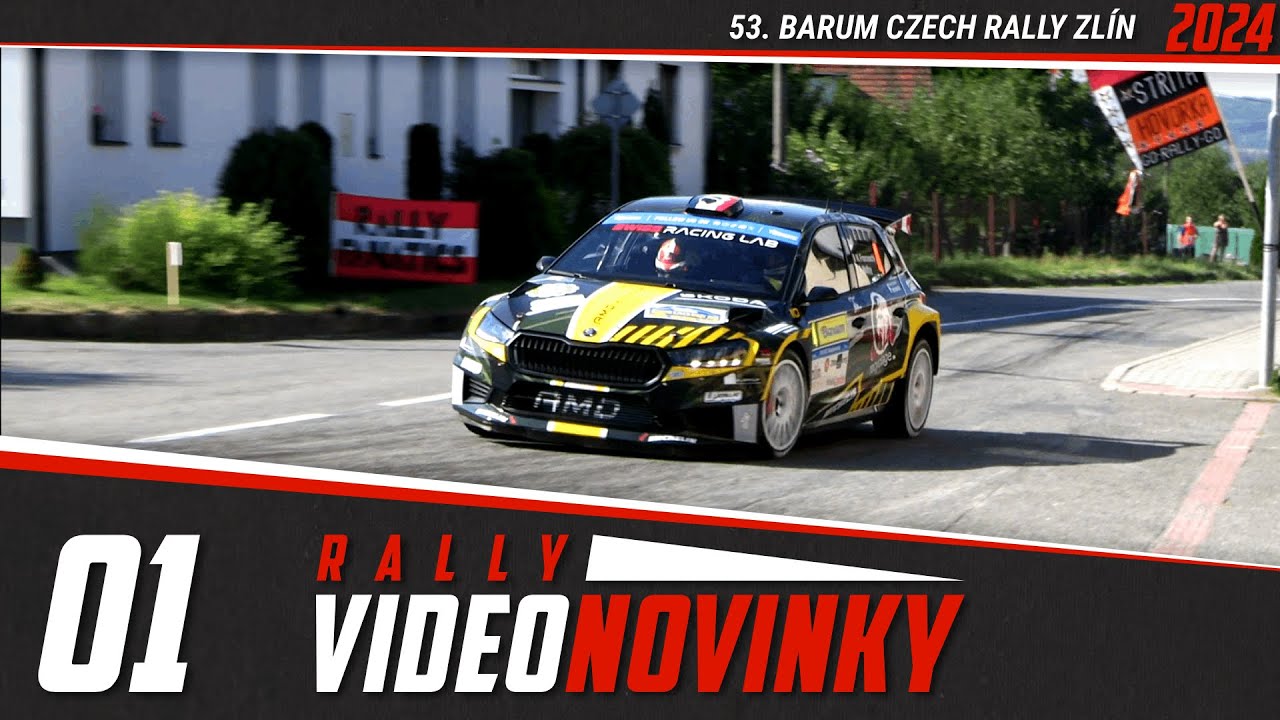 53. Barum Czech Rally Zlín 2024 - 🎥⁣ VIDEONOVINKY 01 - rozhovory před startem