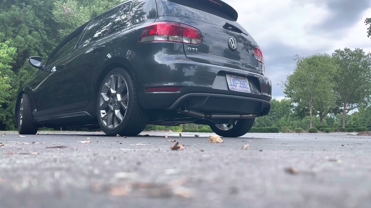 Mk6 GTI stock downpipe (straight pipe ) no res or muffler&hellip;. Revs