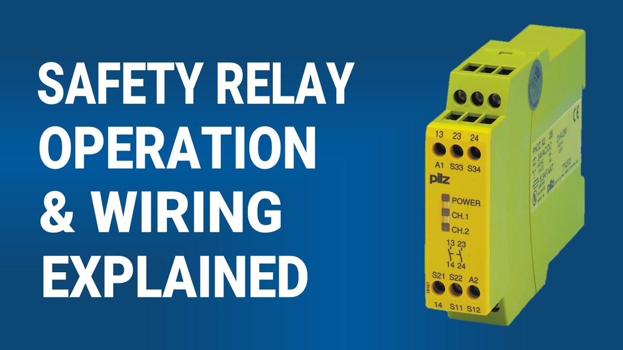 How Safety Relays Work | Operation, Wiring, and Advanced Applications.