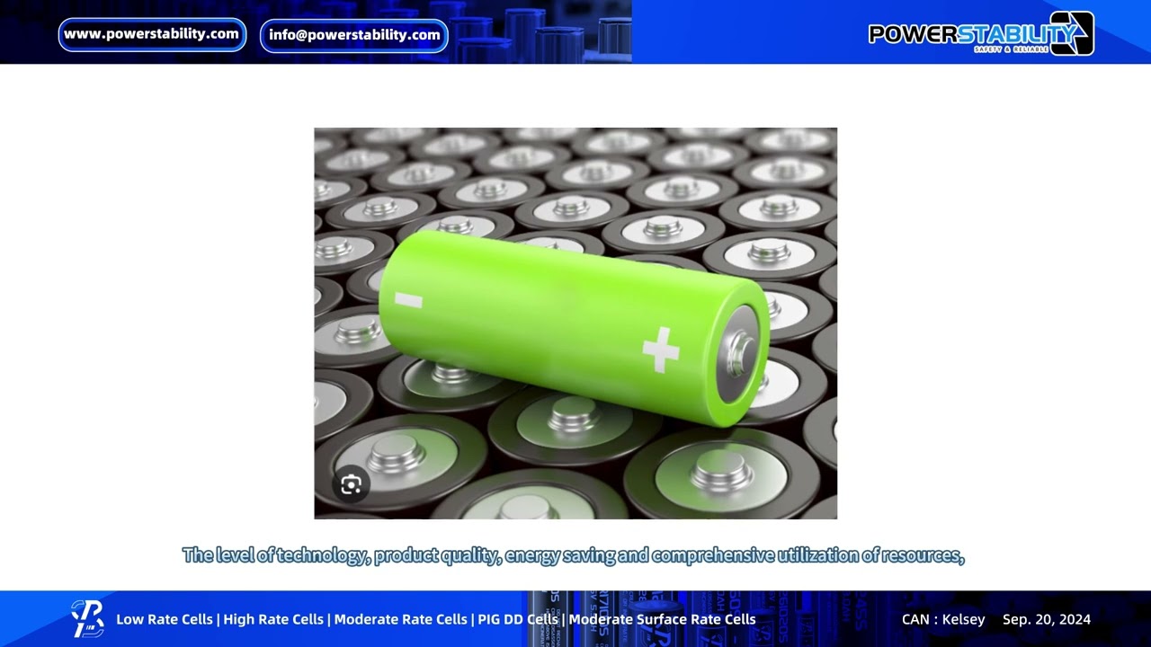 What are the technical standards for downhole batteries?
