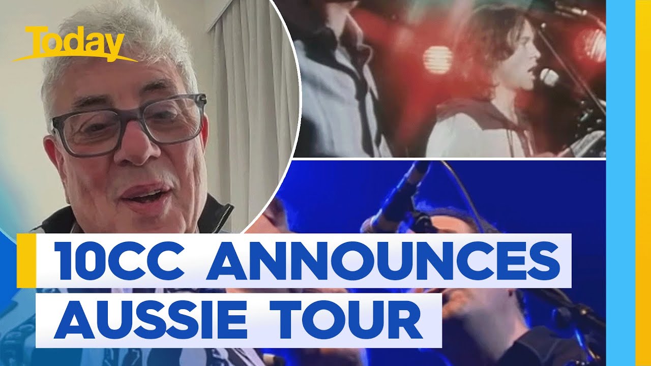 10cc frontman announces new Aussie tour | Today Show Australia