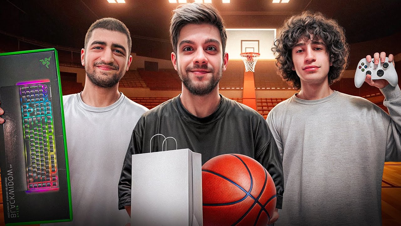 هرچی بخوای برات میخرم به شرطی که بزنی تو هدف⚽️🏀