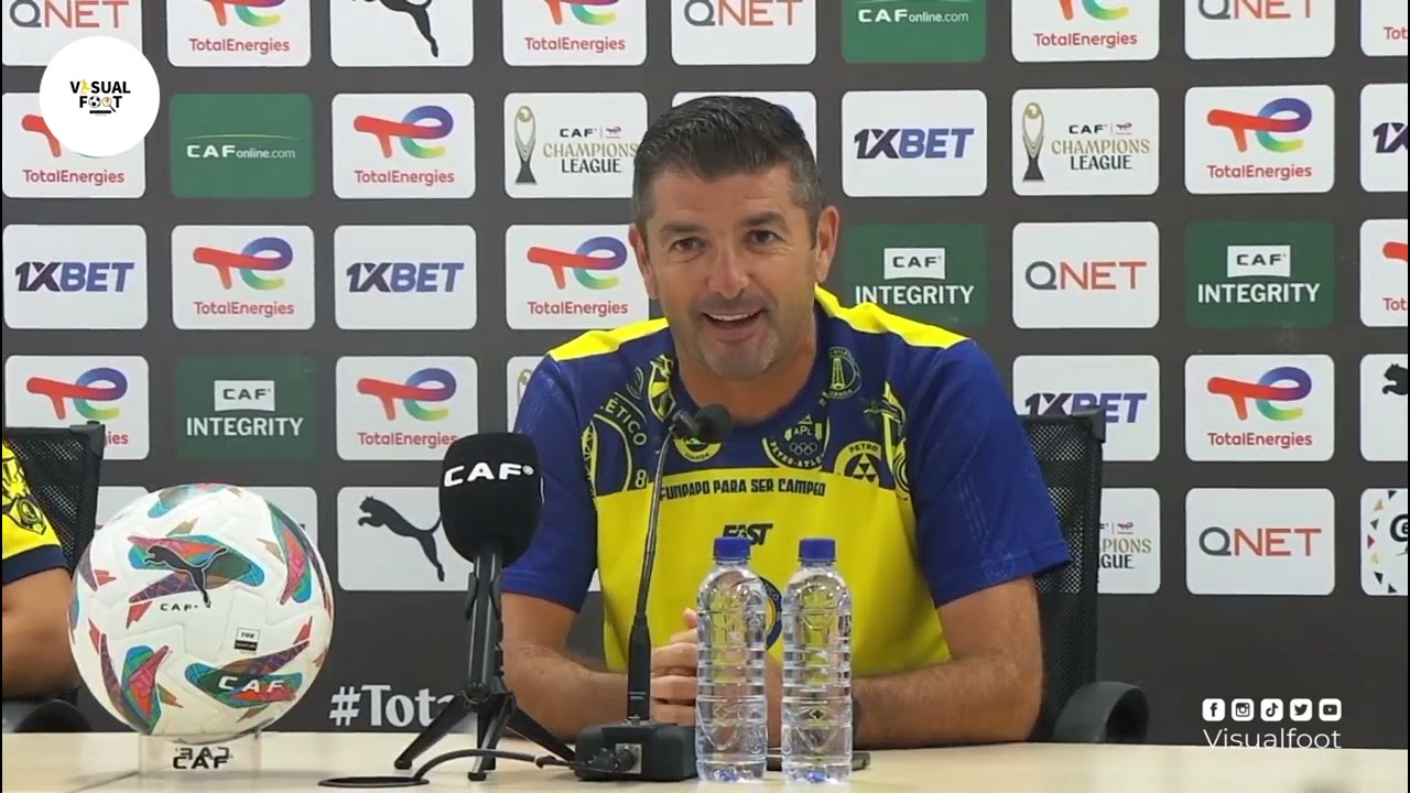 Franc Artiga faz a antevisão do jogo da Liga dos campeões CAF, frente ao Esperance de Tunis