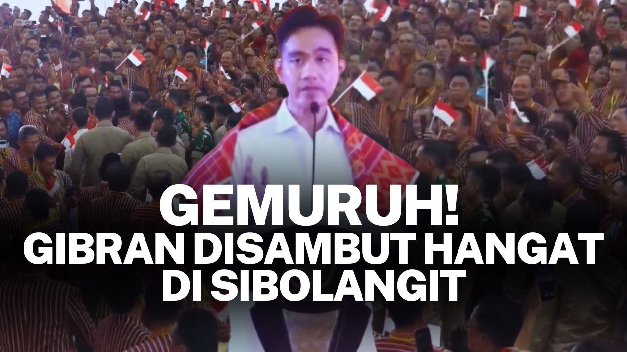 Wapres Gibran Hadiri MUPEL Ke-7 Mamre GBKP, Jadi Magnet Simpati Jemaat di Sibolangit