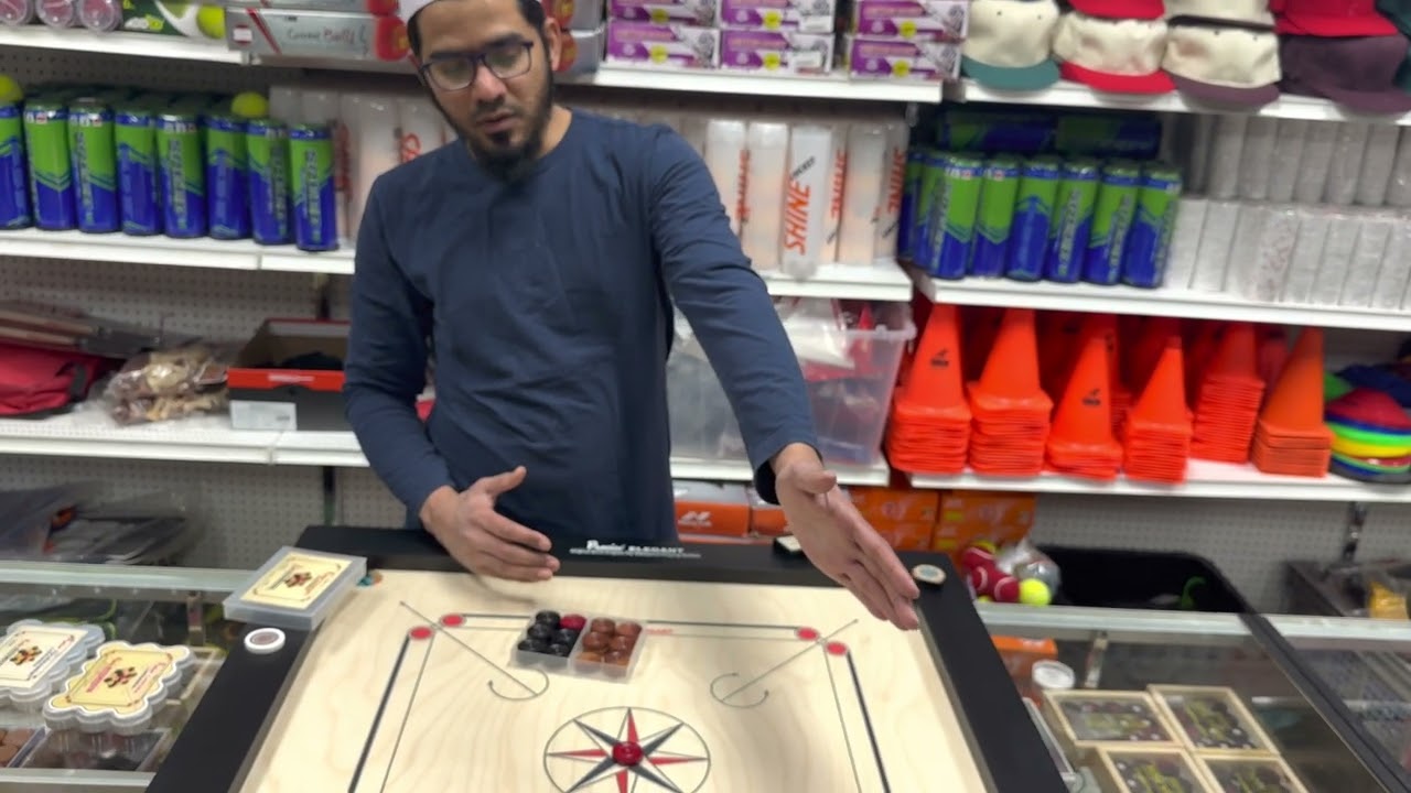 #carromboard #carromboard #howto HOW TO ARRANGE CARROM COINS - BLACK ASH SPORTS