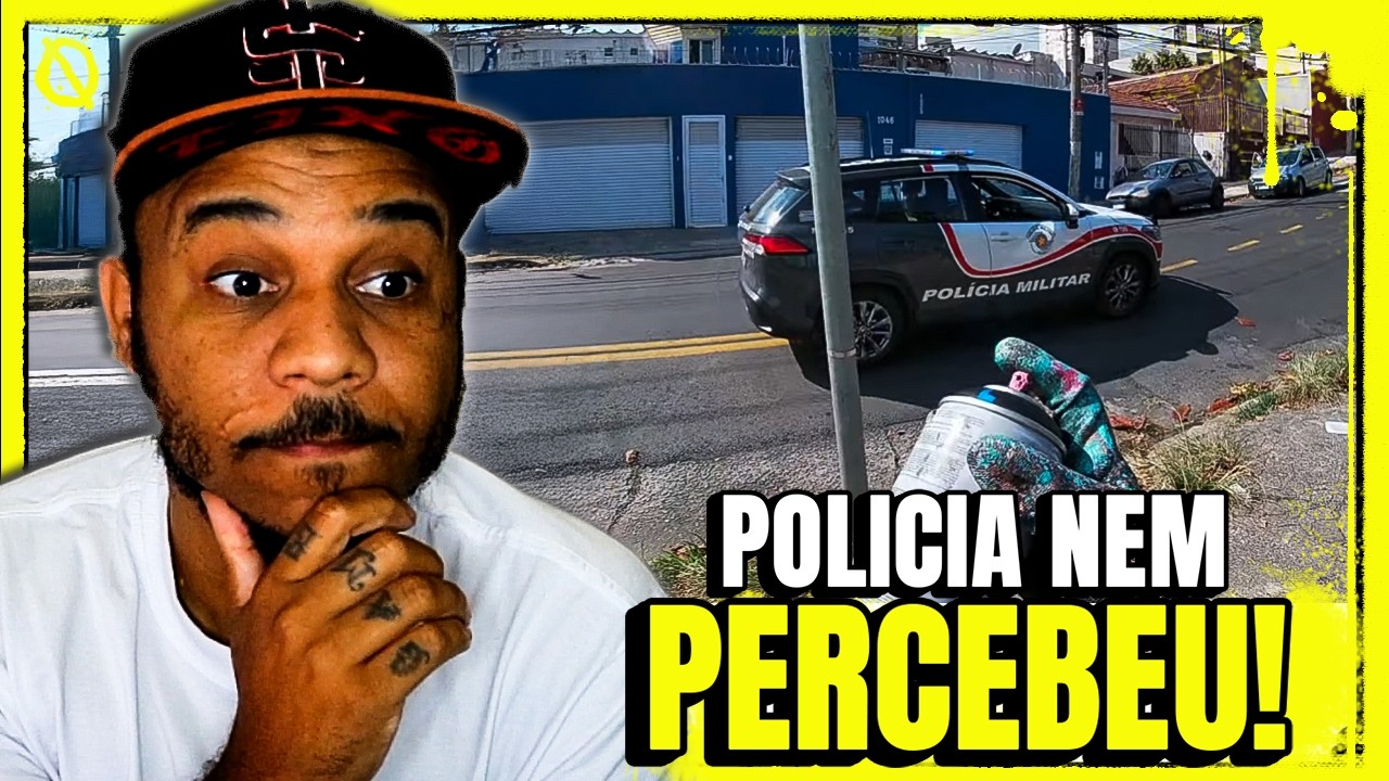 POLICIA METE O PÉ! - CAROL FAZENDO GRAFFITI NO ABANDONADO!