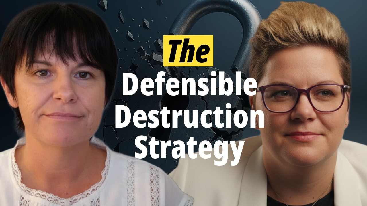 043 The Defensible Destruction Strategy with Sarah Eddy