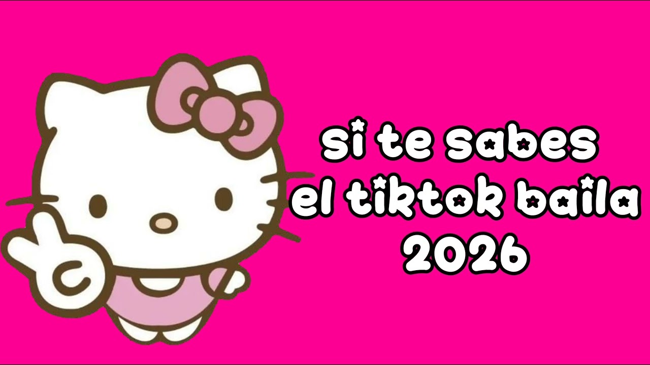 Si te sabes el tiktok baila 2026💗💓