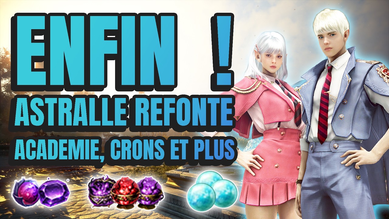 BDO | ASTRALLE refonte &ndash; Cristal CORROMPUS & COULEURS | Acad&eacute;mie d'Olvia & des CRONS GRATUIT !