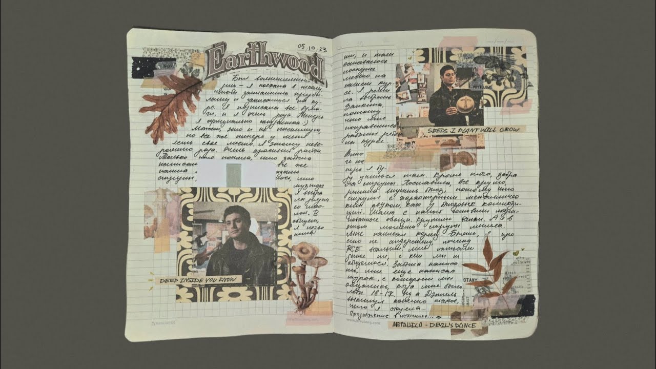Мой личный дневник #4 | My journal