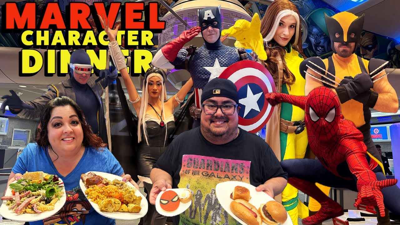 Universal Orlando Marvel Character Dinner 2023 At Islands of Adventure!