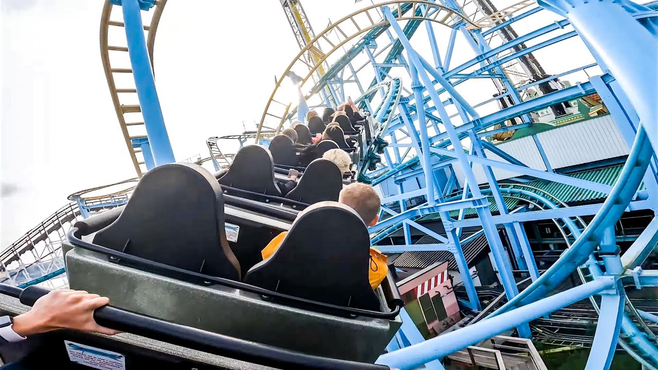 Jetline 4K 60fps back-seat on-ride POV Gronalund (2023)