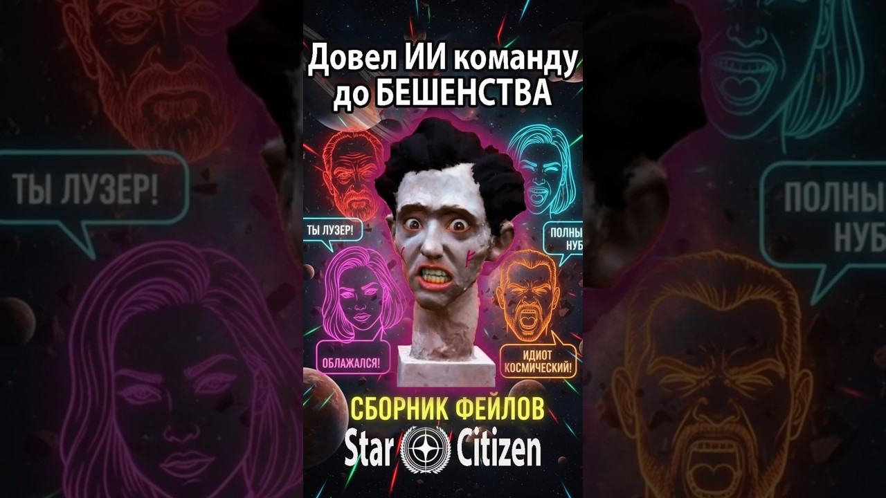 ПУБЕРТАТНЫЙ капитан Star Citizen довел ИИ до Истерики 😈