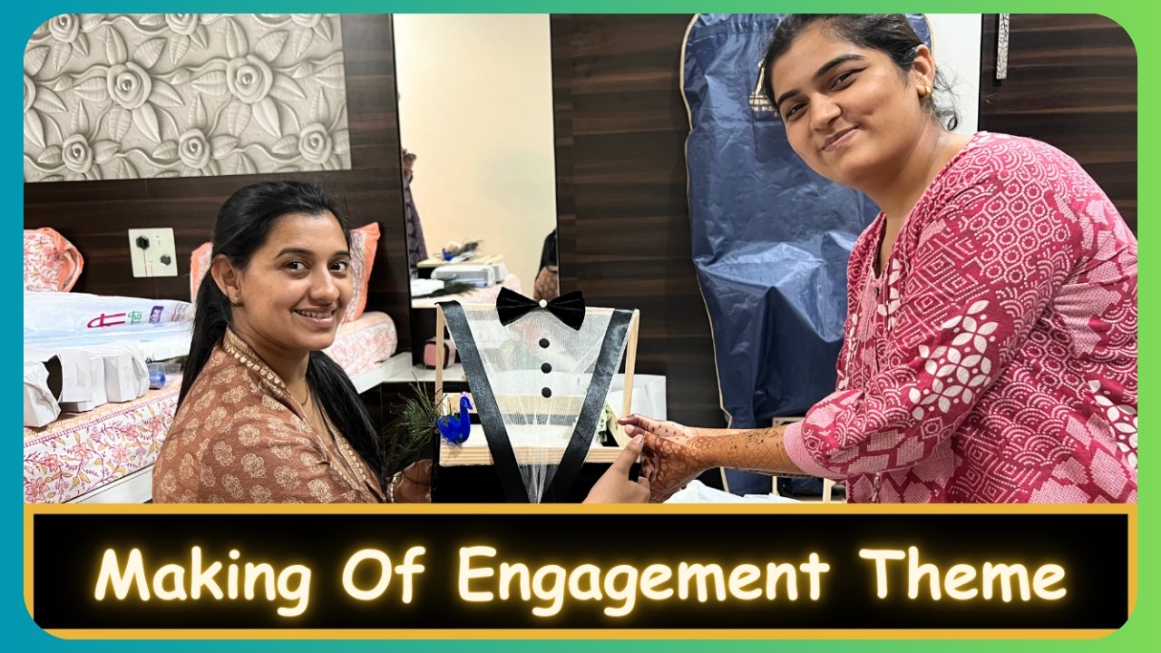 Making Of Engagement Theme | Sakshi's Engagement | Marathi Vlog 946 |