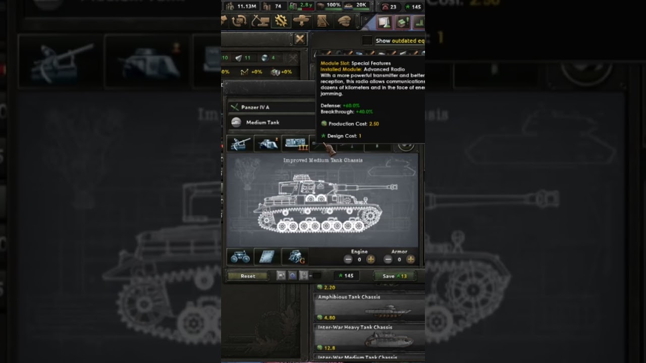 Flame Tanks In Hoi4 #hoi4 #heartsofiron4