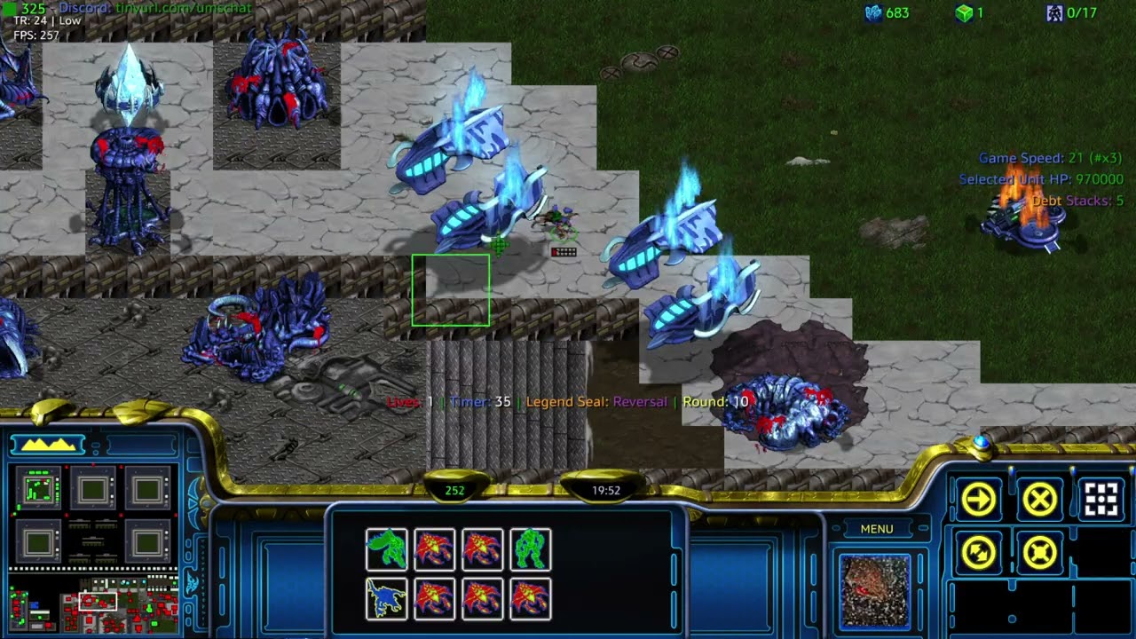 StarCraft: Poker Defense 7.1 - Legend Mode Showcase