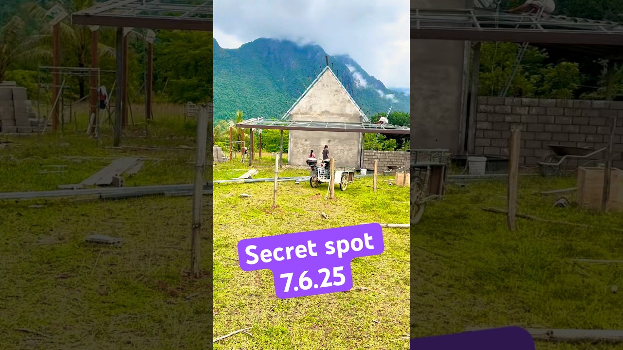 Secret spot оживает: свежие кадры с нашей стройки. Часть 1/2