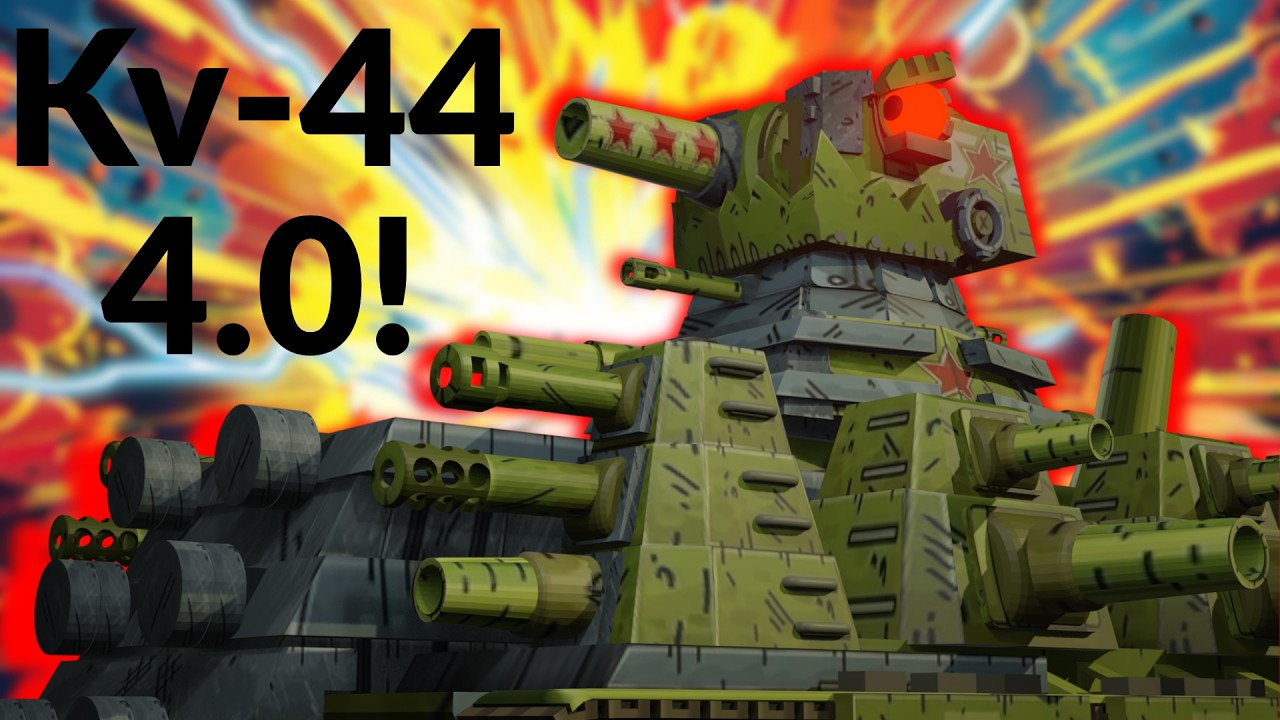 MODELING KV-44 (4.0) IN 3D! | BLENDER SPEED MODELING! #blender #animation #modeling #worldoftanks