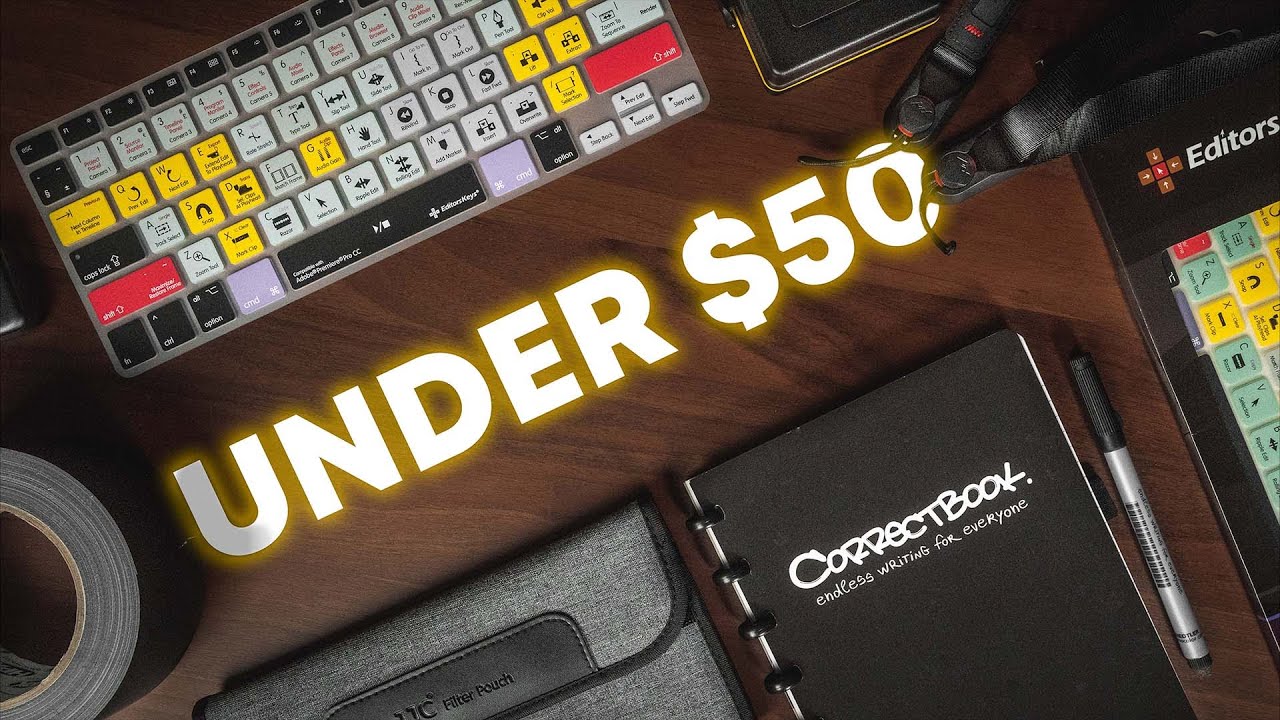 10 GIFT IDEAS UNDER $50! [FILMMAKERS & PHOTOGRAPHERS EDITION]