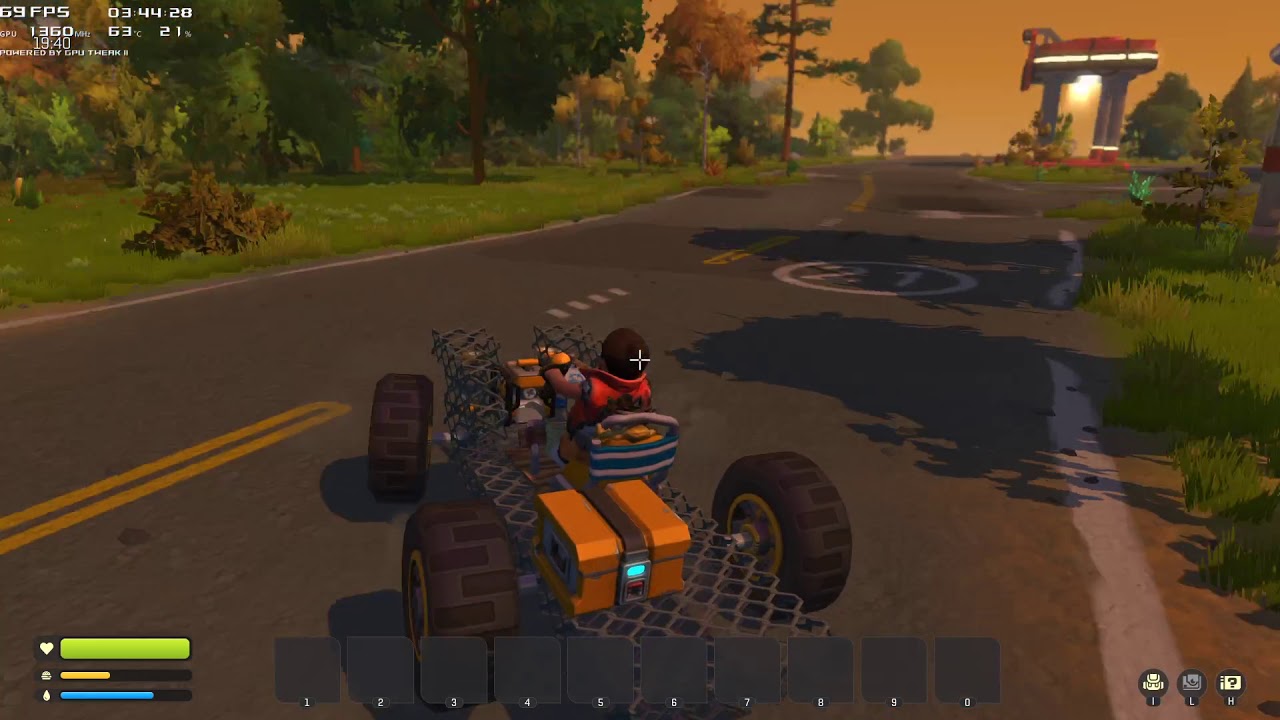 Scrap mechanic first look and my no flip car