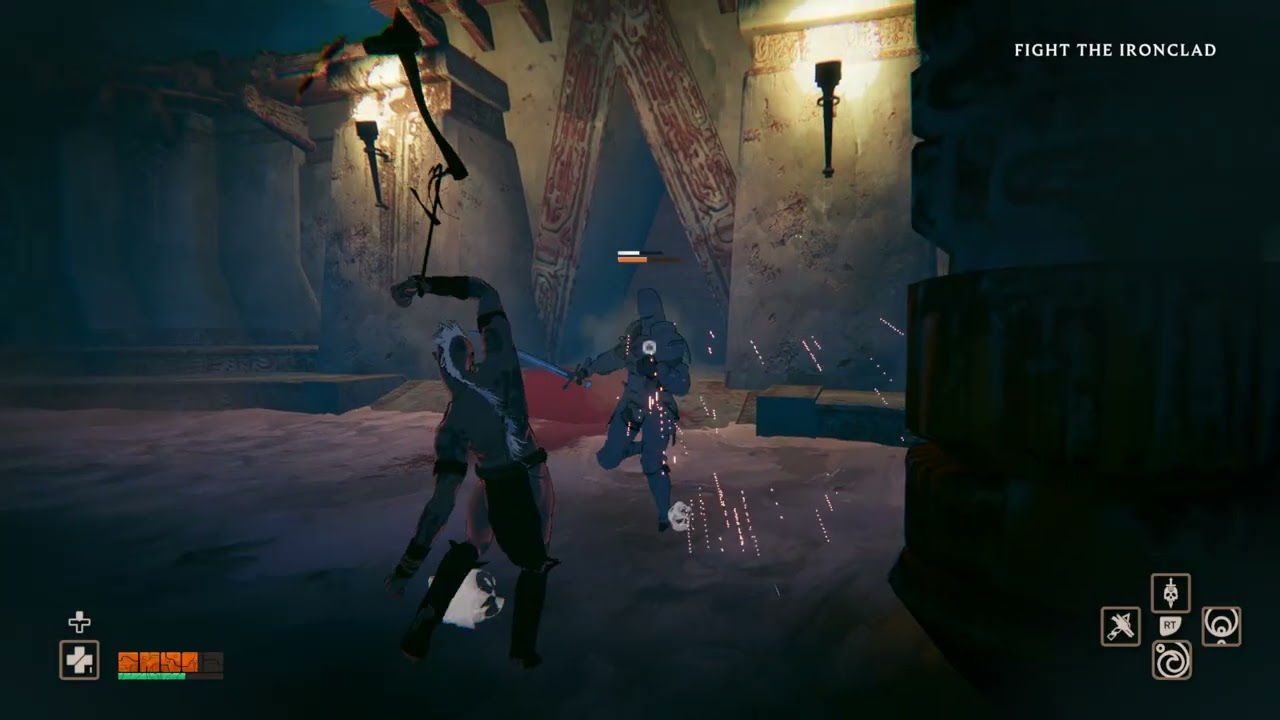 Геймплей битвы орков в ARPG