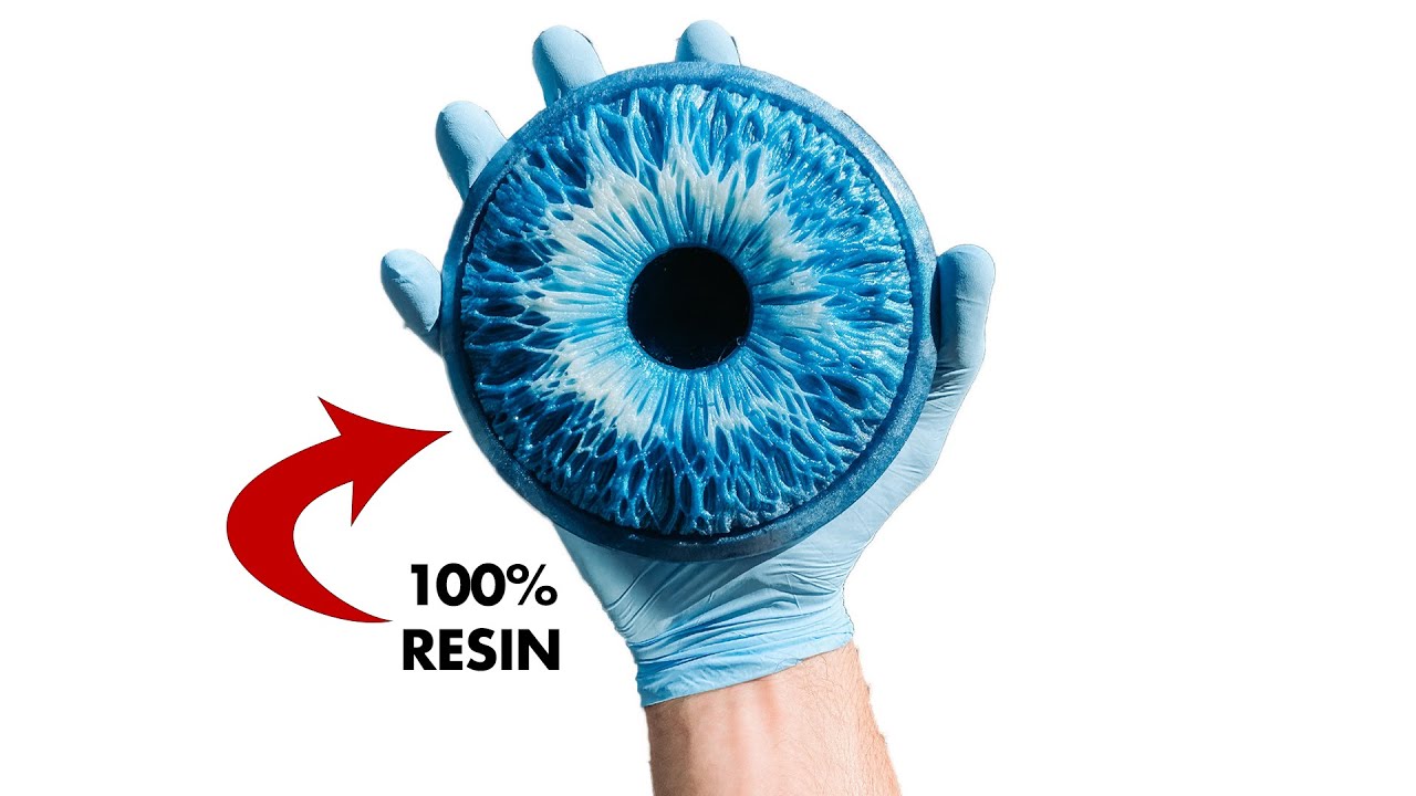 Making an IRIS out of RESIN!