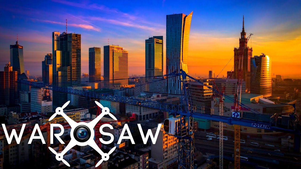 Aerial View of 𝗪𝗔𝗥𝗦𝗔𝗪 City 🇵🇱 Poland | Drone View | Dr Drone