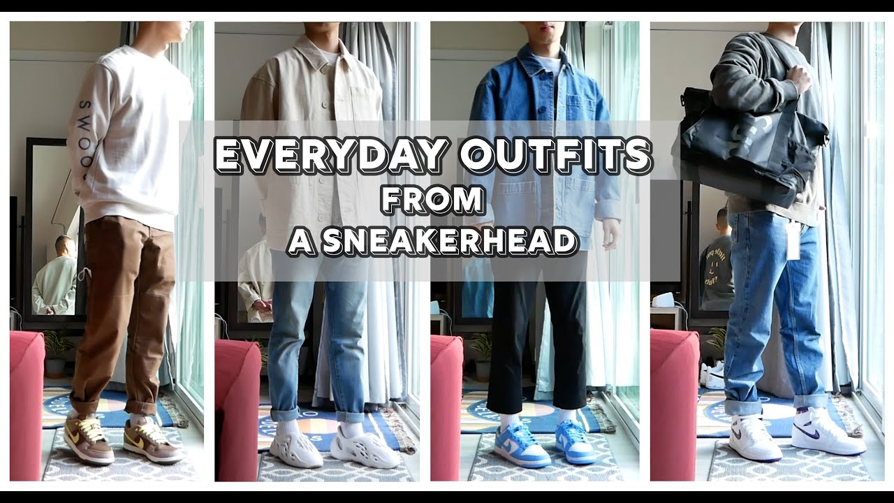 what i've been wearing // chill, everyday outfits from a sneakerhead