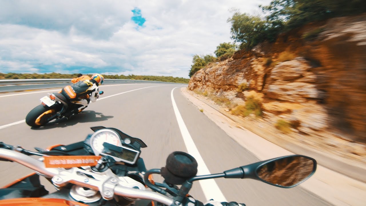 MOTORCYCLE RIDE | S1000R vs SKIDDING XB12S