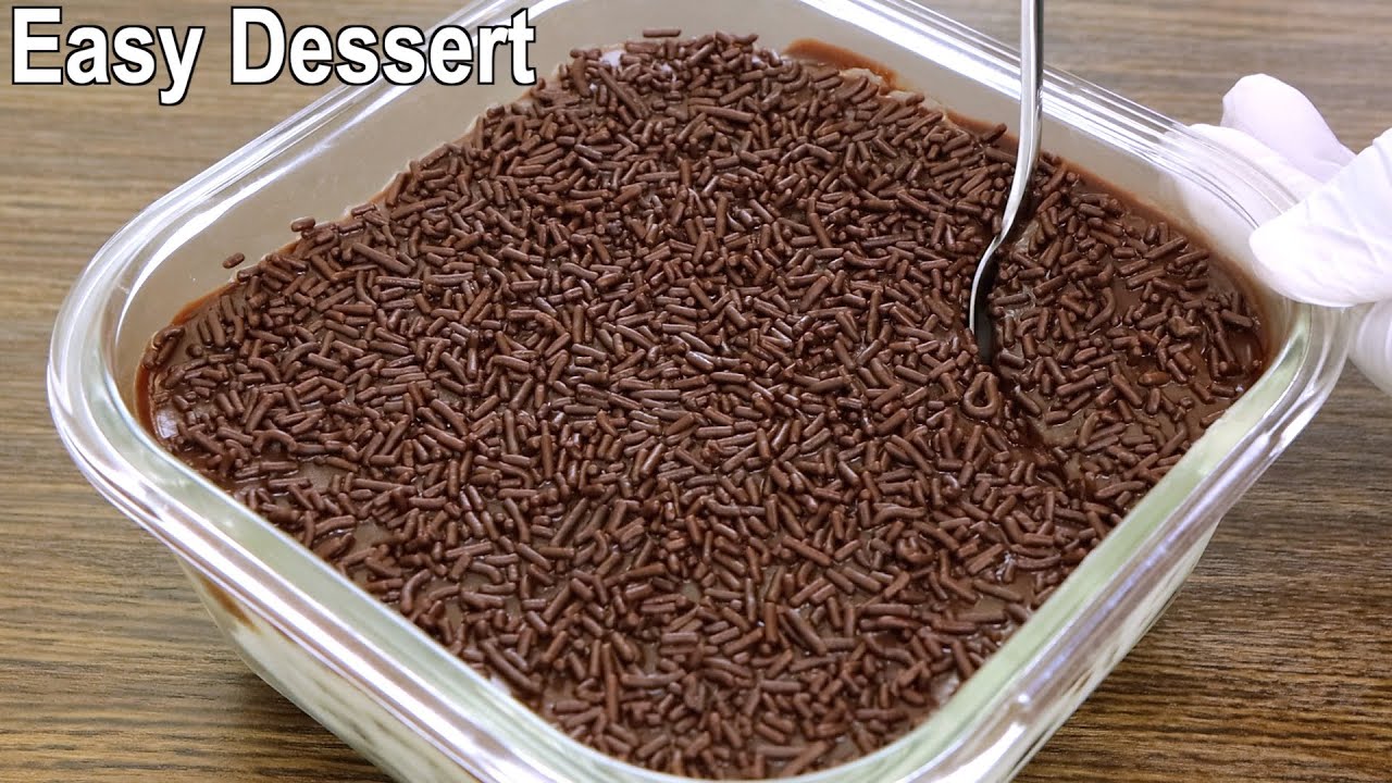 Chocolate Dessert Recipe Melts in your mouth | Easy & Delicious Sweet Dish
