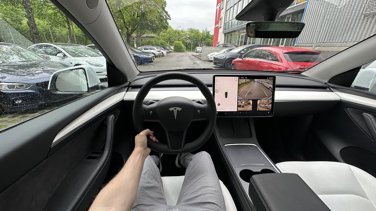 Тест расхода топлива новой Tesla Model Y Standard Range RWD 2023