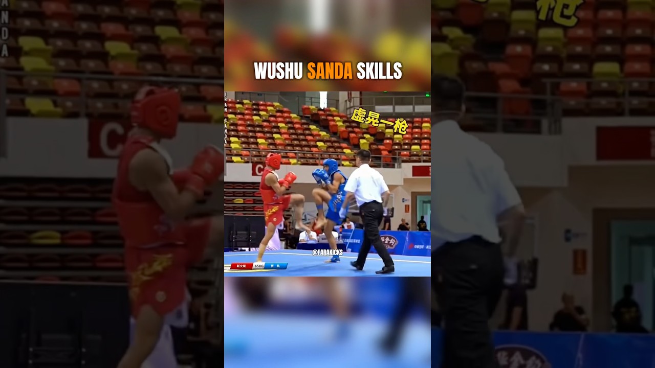 Wushu sanda skills #wushusanda #sanda #kickboxing #muaythai