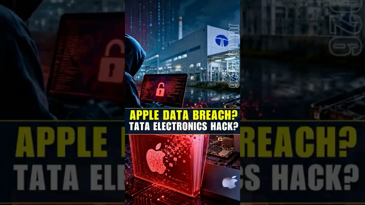 Did Hackers Steal 630GB of Apple Secrets from Tata Electronics?