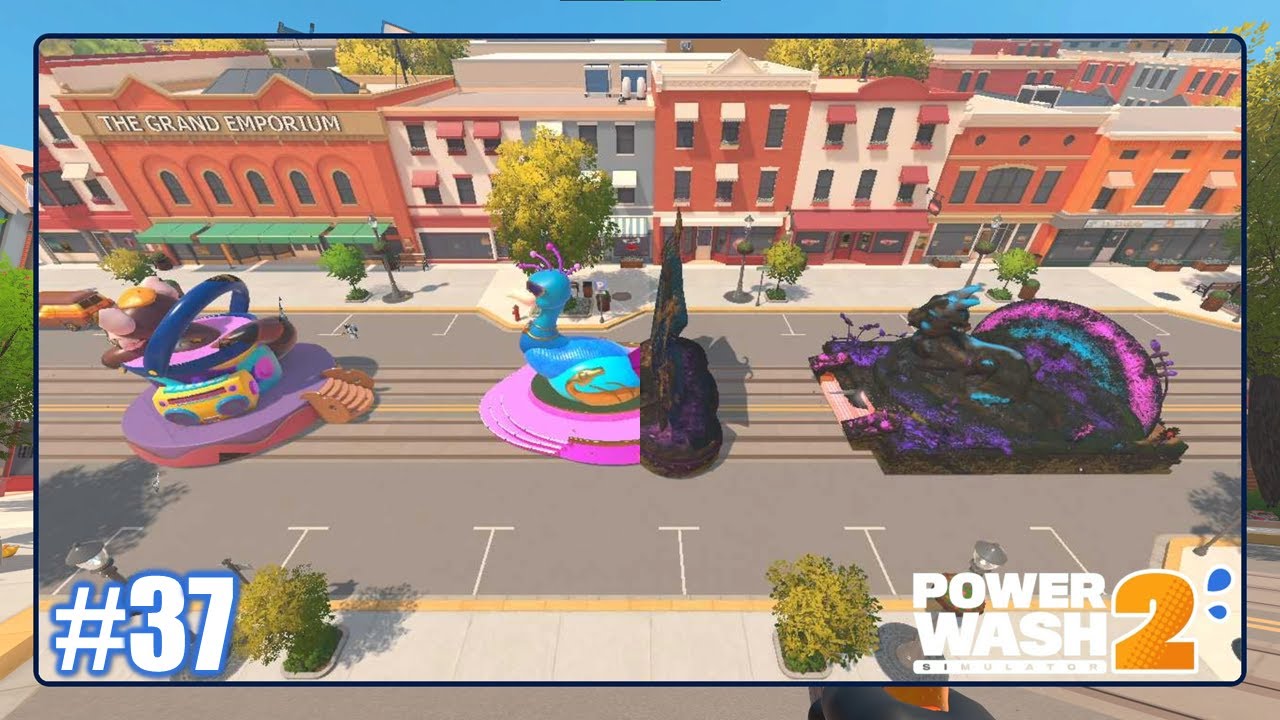 Carrozas de la Ciudad / PowerWash Simulator 2 / Walkthrough #37 [PC]