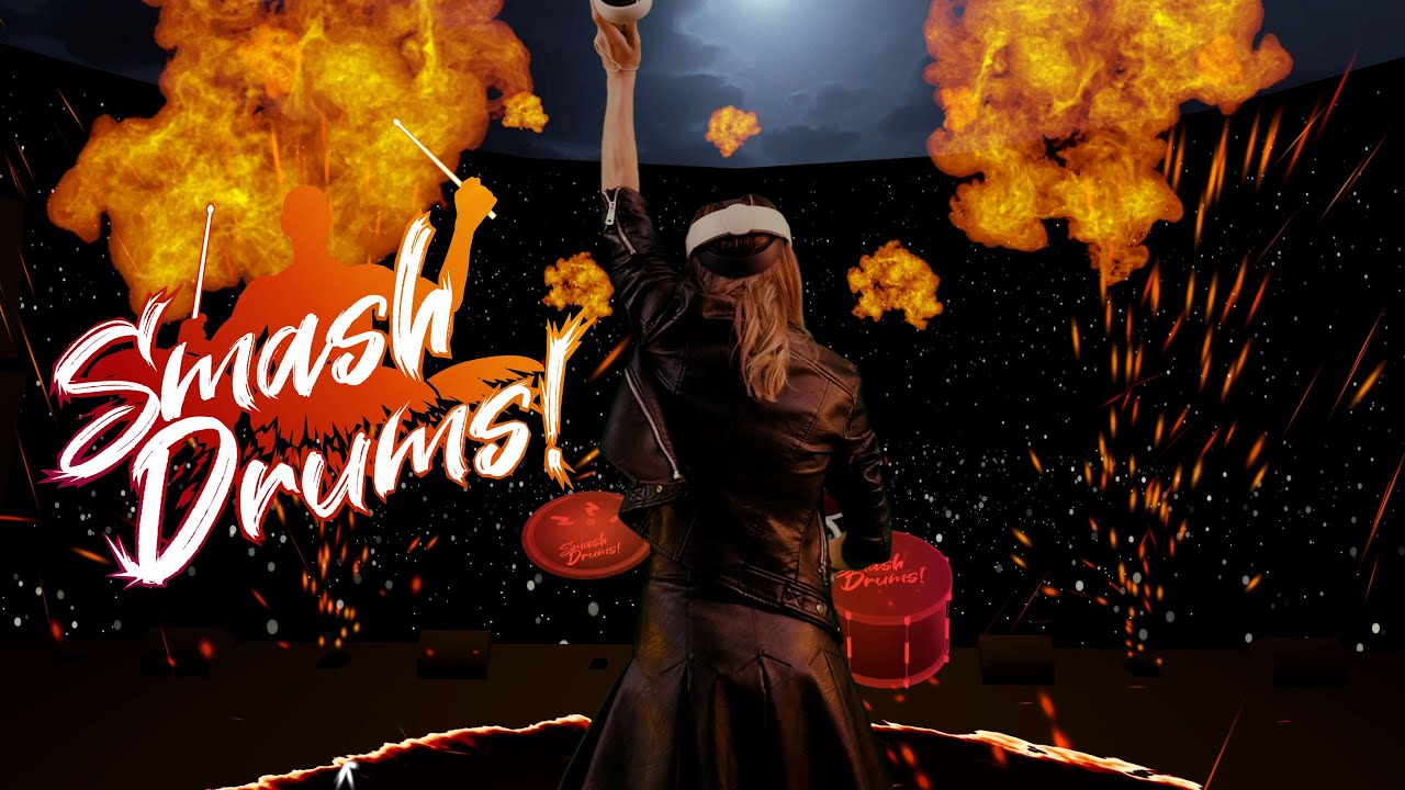 SMASH DRUMS VR | META QUEST 3 | 4K 120FPS | EPIC DRUMS