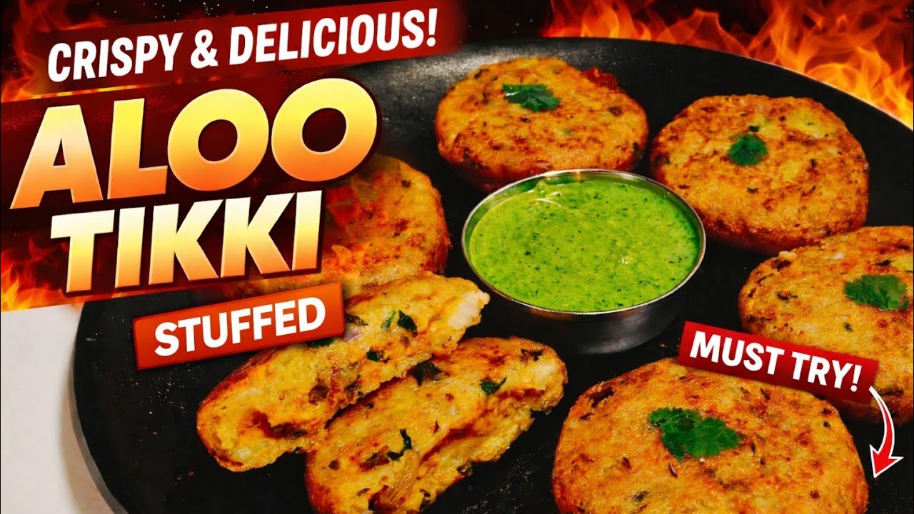 Aloo Tikki Recipe In Hindi | चना दाल से बानी क्रिस्पी और चटपटी आलू टिक्की बनाने का सबसे आसान तरीका