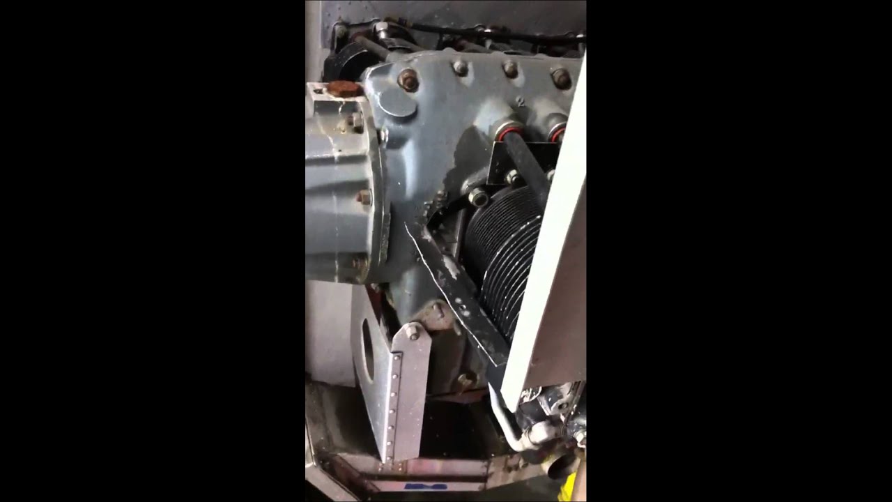 Lycoming go435 test stand
