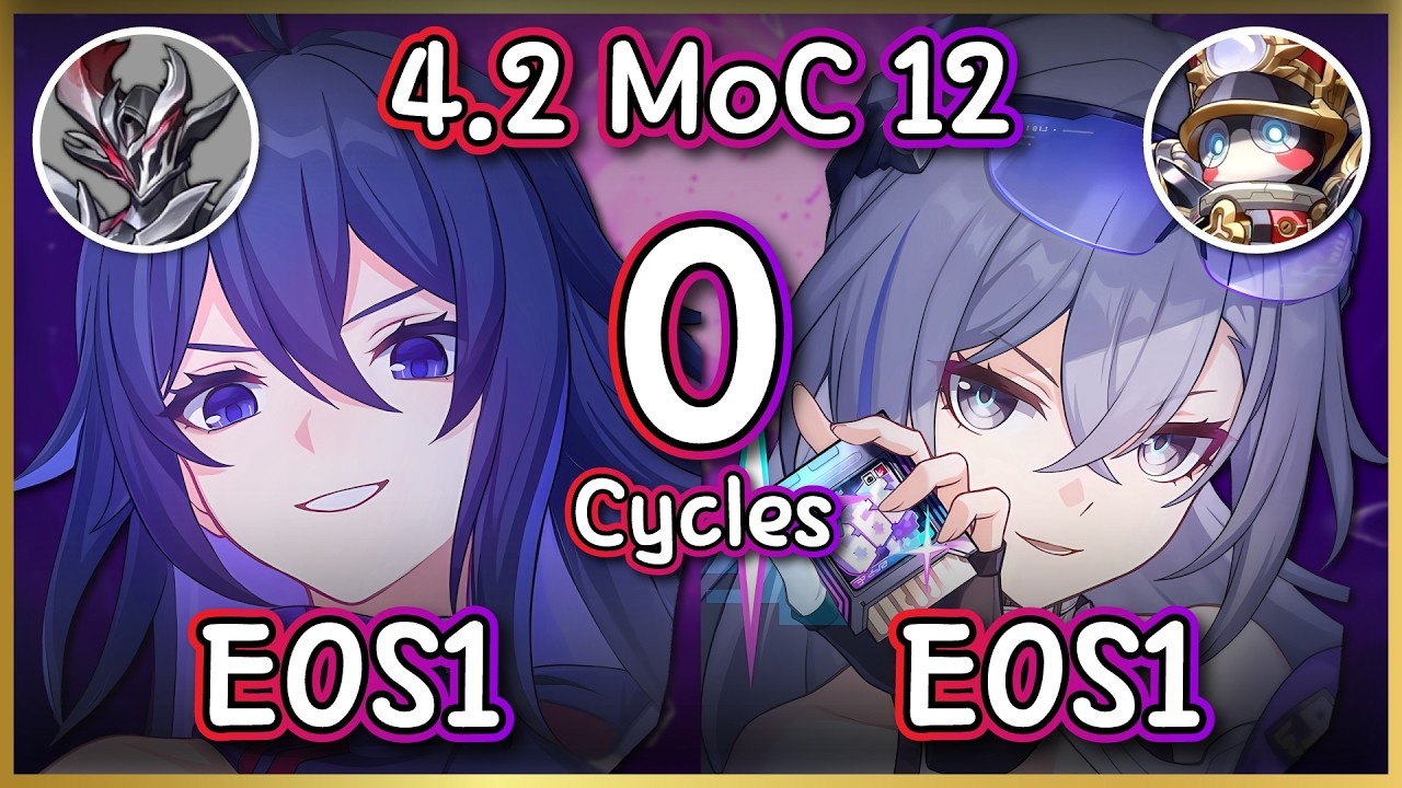 1.0 DPS x 4.2 DPS Can 0 Cycles? E0 Seele & SW999 MoC12 Showcase | Honkai Star Rail