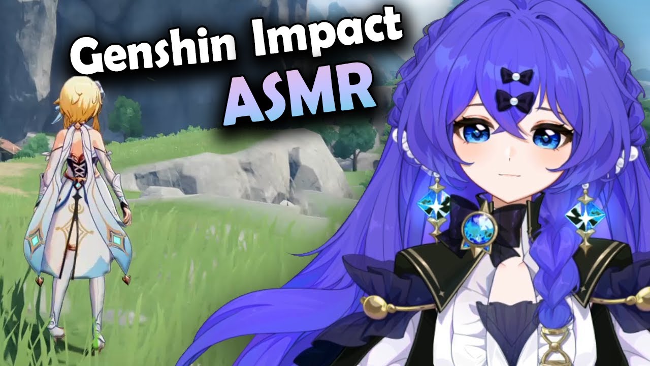 Genshin Impact ASMR ✨ New Journey Through Mondstadt | Relaxing Brushing Sounds