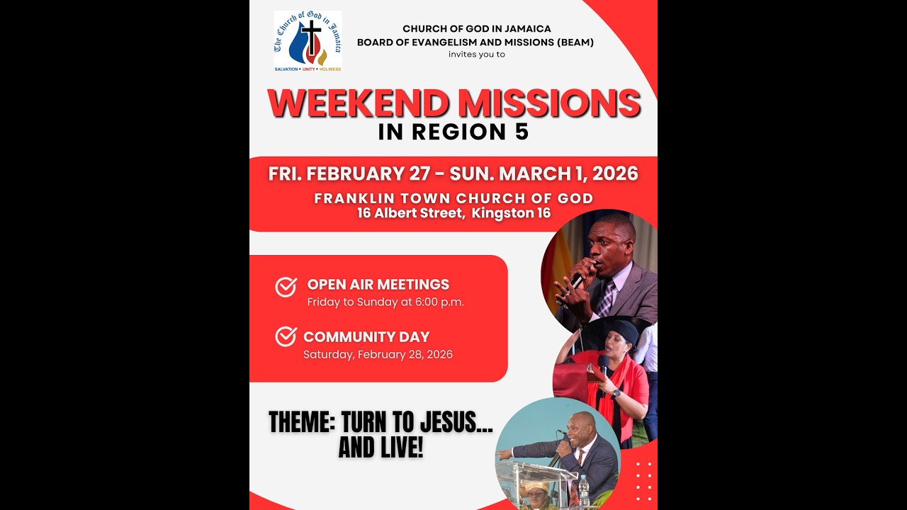 Weekend Missions 2026 - Region 5