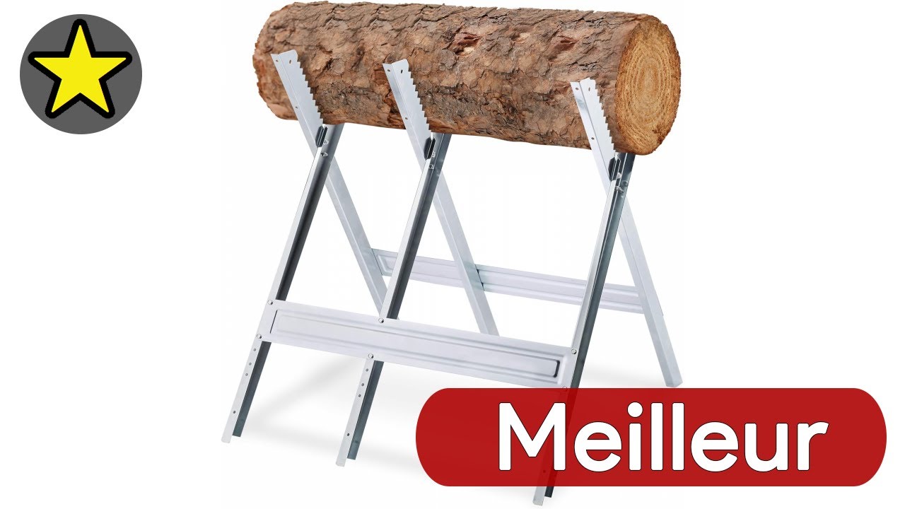 🏆 TOP 3 MEILLEUR CHEVALET DE SCIAGE POUR TRONCONNEUSE 2025