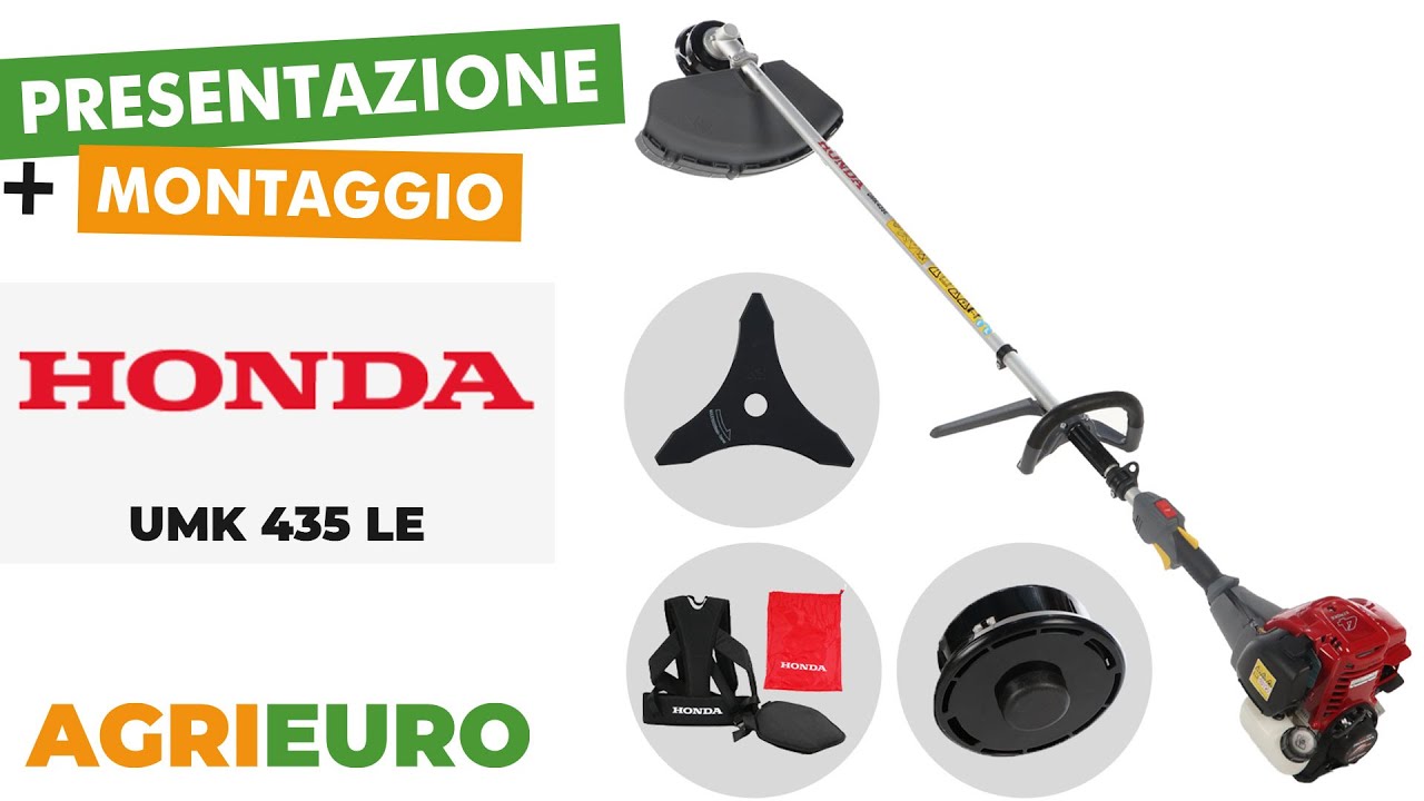 Honda UMK 435 LE - Decespugliatore - Presentazione e Montaggio