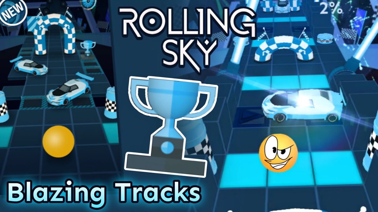 [SPEEDING Moments 🏎️] Rolling Sky - Blazing Tracks