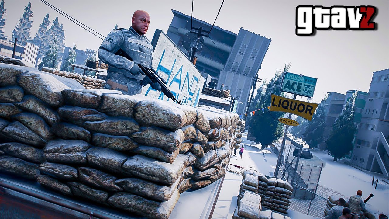 GTA V ZOMBIES  - O EXERCITO QUER ME ELIMINAR DE QUALQUER JEITO!