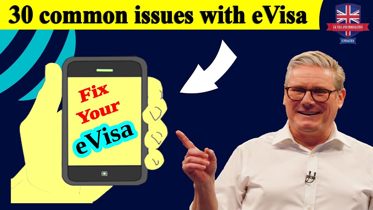 How to fix your e Visa | 30 Common issues with eVisa account