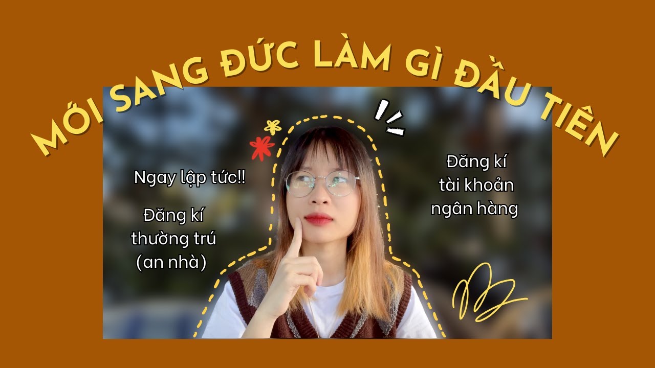 MỚI SANG ĐỨC LÀM GÌ ĐẦU TIÊN? | Quỳnh Anh đi Đức 🇩🇪