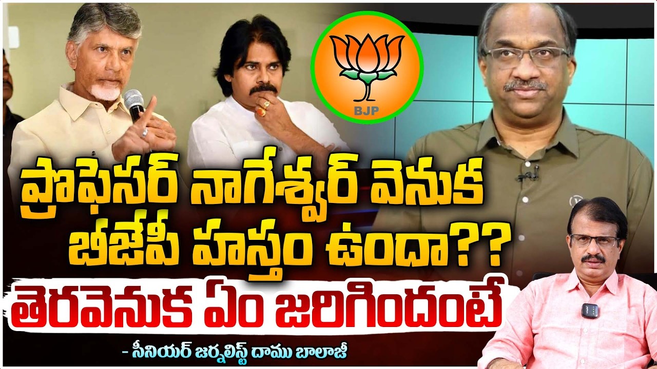 ఏపీలో హై టెన్షన్..!  Prof. Nageshwar | Pawan Kalyan | Daamu Balaji | RED TV Focus