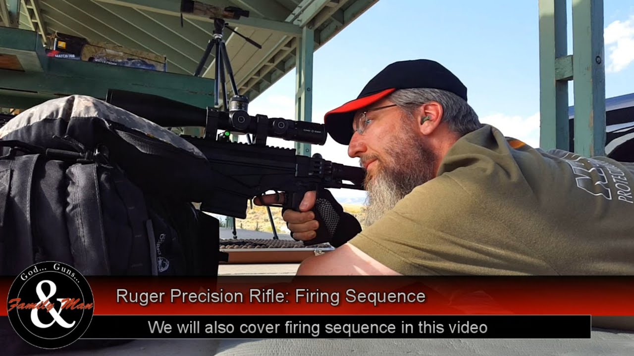 Ruger Precision Rifle: Firing Sequence with ammo from Creedmoor Sports